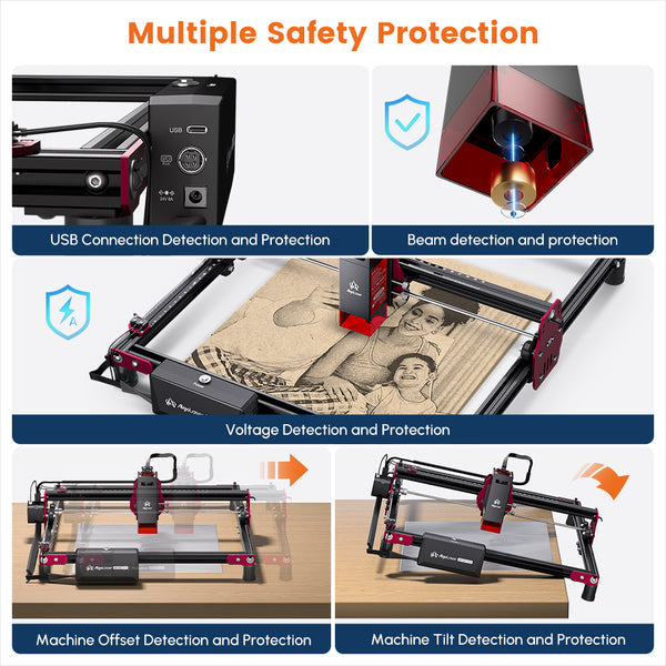AlgoLaser DIY KIT MINI 10W Laser Engraver