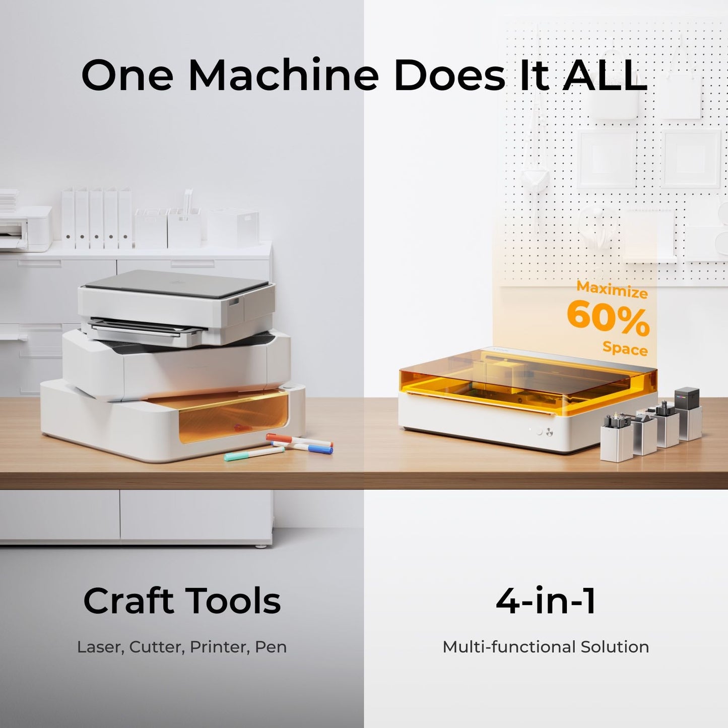 xTool M1 Ultra 4-in-1 10W Craft Machine - Vinyl Cutter - Laser Engraver - Pen Drawing - Scrapbooking