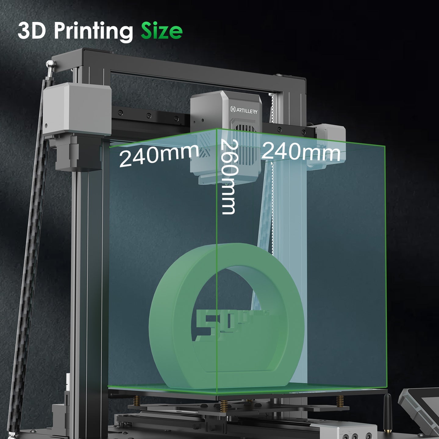Artillery Sidewinder X4 Pro S1 3D Printer
