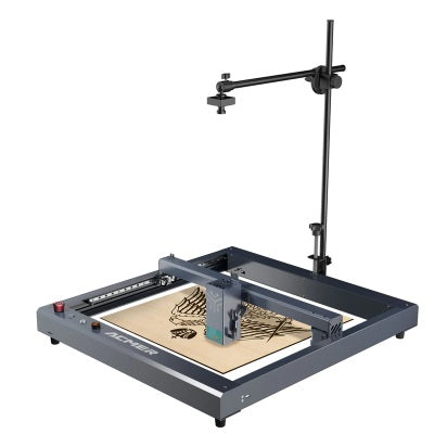 The ACMER A500 Lightburn Camera mounted on a Laser Engraver