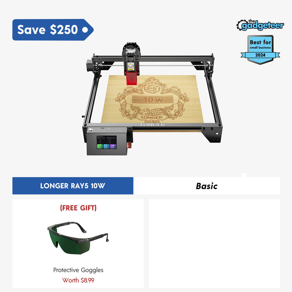 Longer RAY5 10W Laser Engraver(10-12W Output Power)