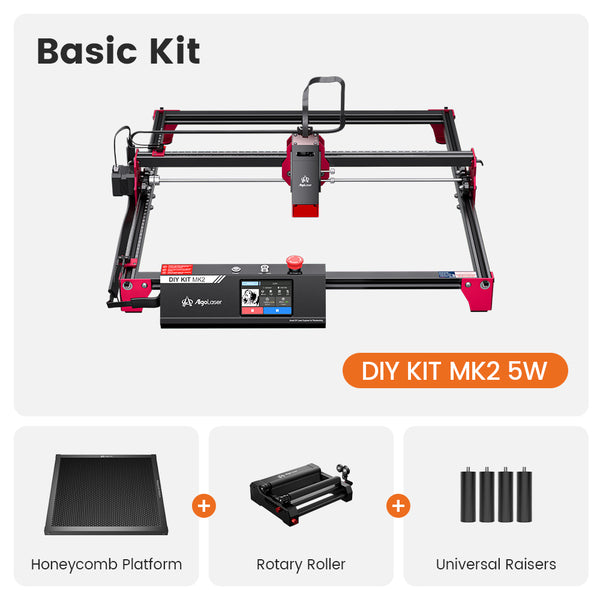 AlgoLaser DIY KIT MK2 5W Diode Laser Engraver