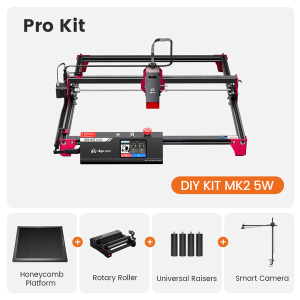 AlgoLaser DIY KIT MK2 5W Diode Laser Engraver
