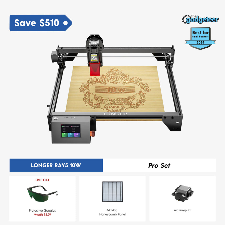 Longer RAY5 10W Laser Engraver(10-12W Output Power)