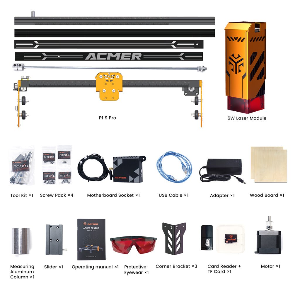 ACMER P1 S Pro Best Budget Laser Engraver