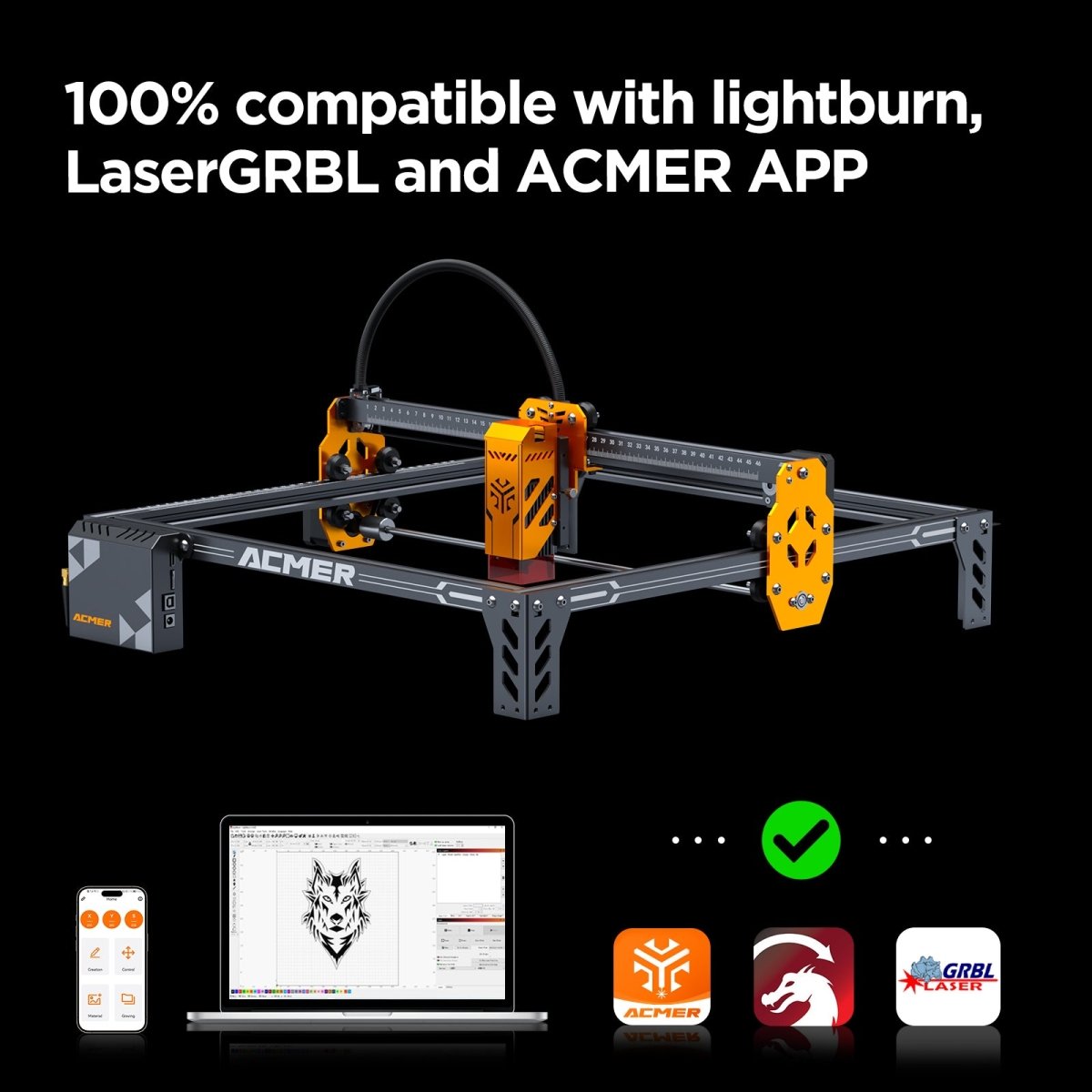 ACMER P1 S Pro Best Budget Laser Engraver