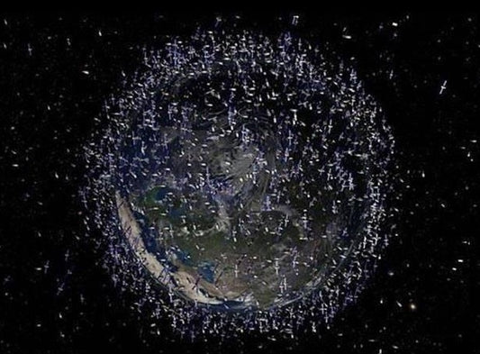 Satellites orbiting the earth