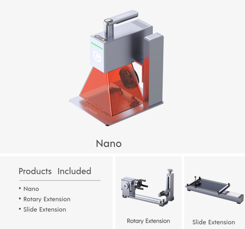 Longer Nano 6W Portable Laser Engraver