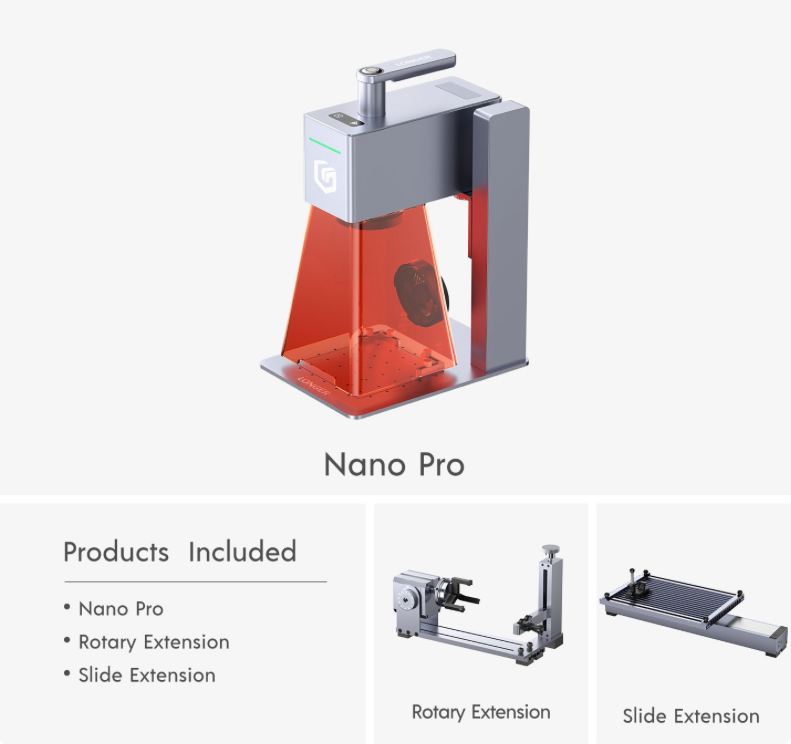 Longer Nano Pro 12W Portable Laser Engraver