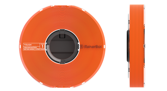 MakerBot METHOD Tough Filament Safety Orange (.75kg, 1.65lb)