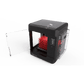 The MakerBot Sketch Kit Single Printer with a red Honeycomb object inside