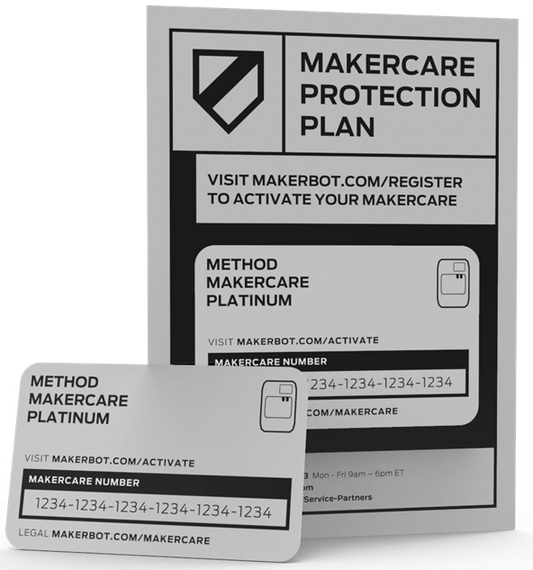 MakerCare Extended Service Plan for MakerBot METHOD - 3 Year