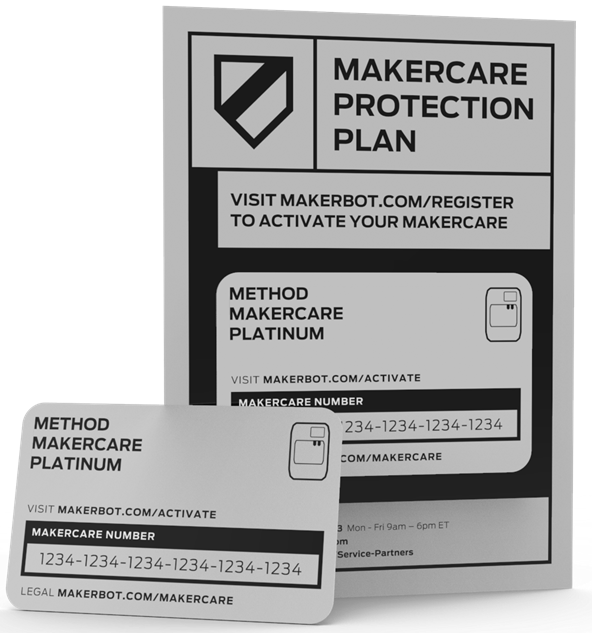 MakerCare Extended Service Plan for MakerBot METHOD - 3 Year