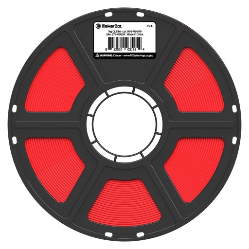 MakerBot SKETCH PLA FILAMENT ,color Red