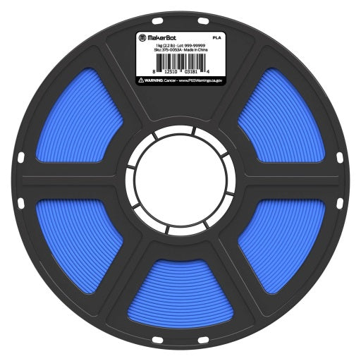 MakerBot SKETCH PLA FILAMENT ,color Blue