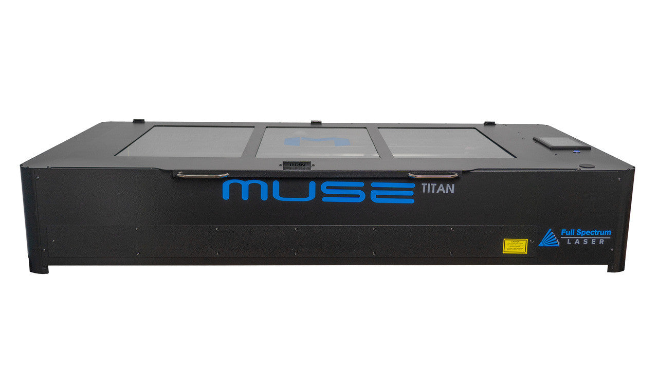 The Muse Titan v3 48x24 CO2 Laser - front view