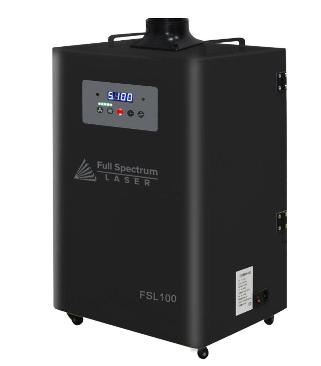 FSL100 Fume Extractor side view