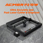 The ACMER P2 10W Desktop Laser Engraving & Cutting Machine is "Ultra Accurate" and a fast Laser Cutter and Engraver.