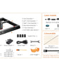 Package Contents for the AlgoLaser Delta 40W Diode Laser Engraver