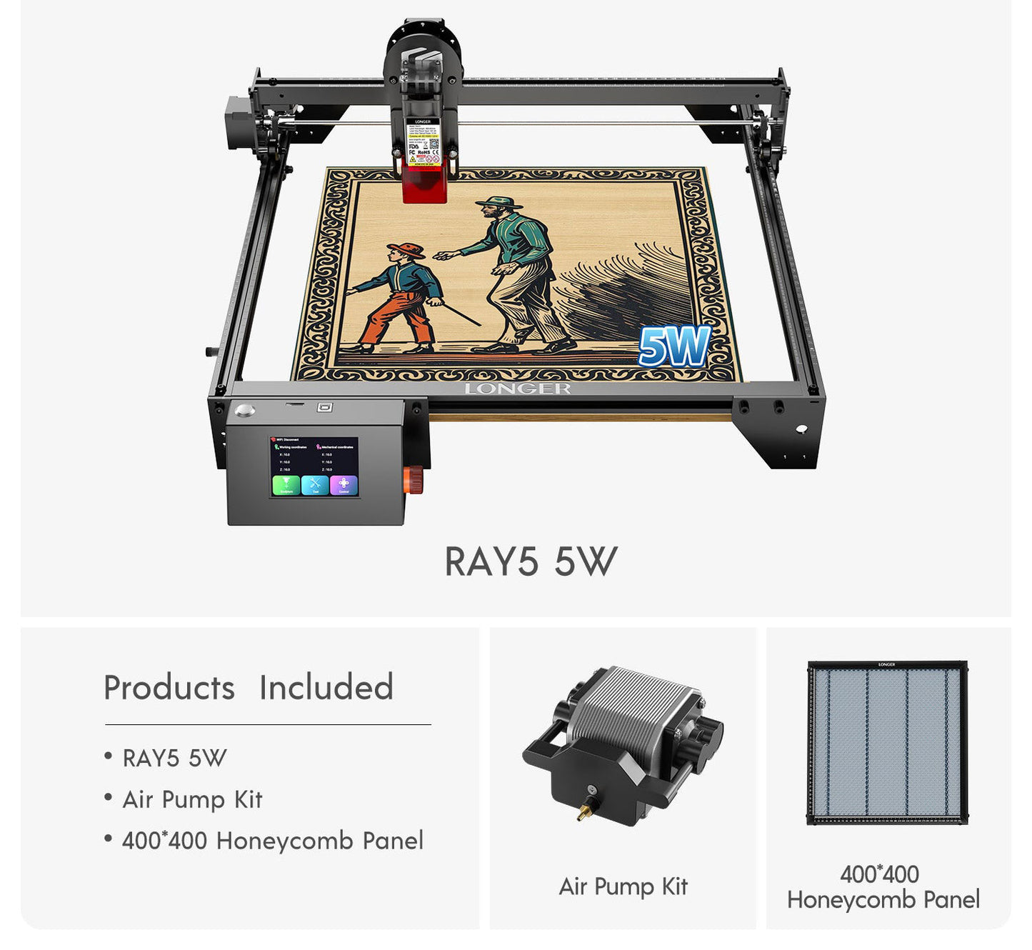 Longer RAY5 5W Laser Engraver