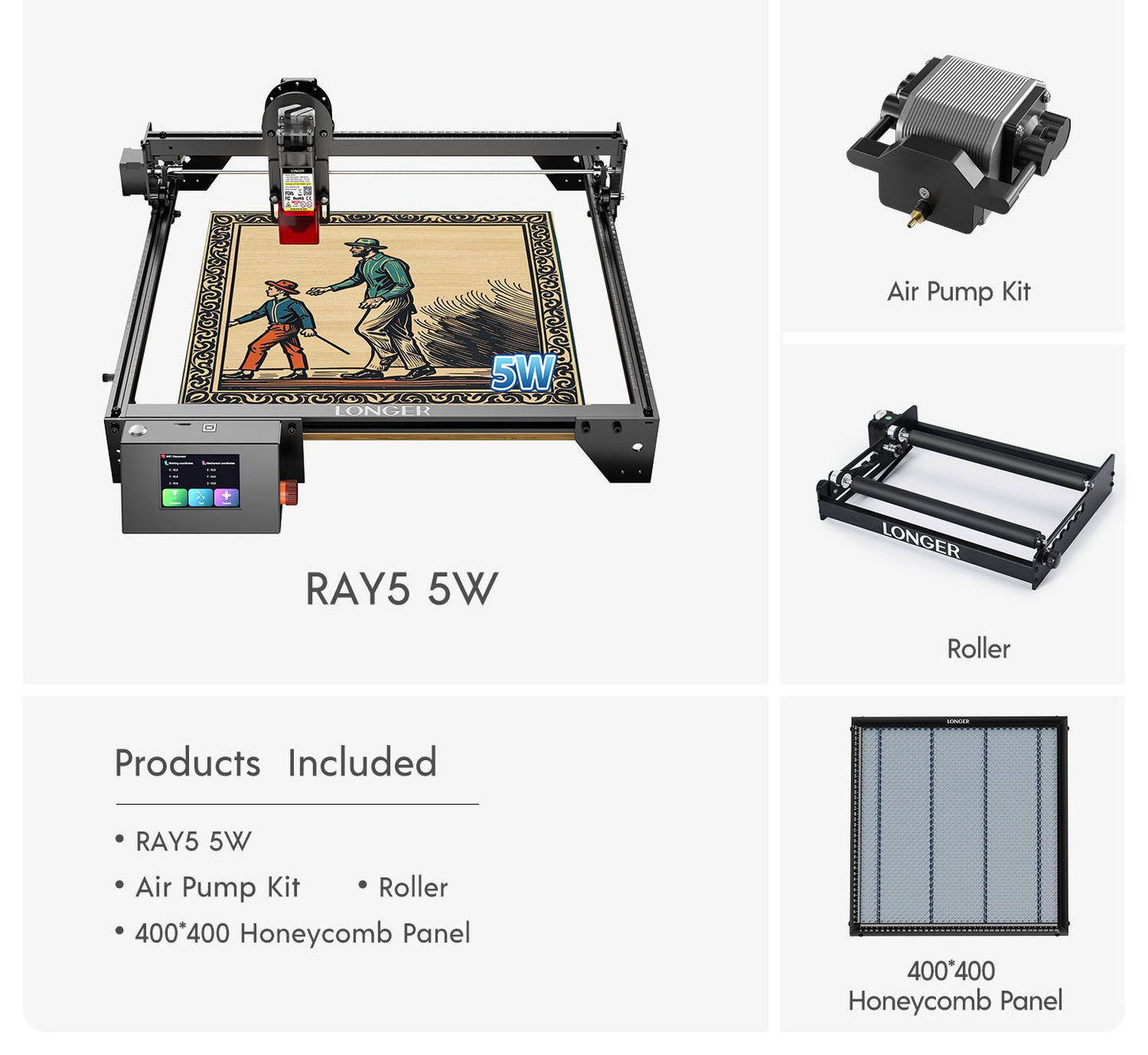 Longer RAY5 5W Laser Engraver