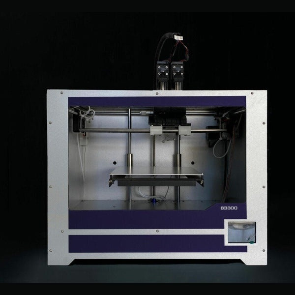 The front view of the nano3Dprint B3300 Dual-Dispensing 3D Printer