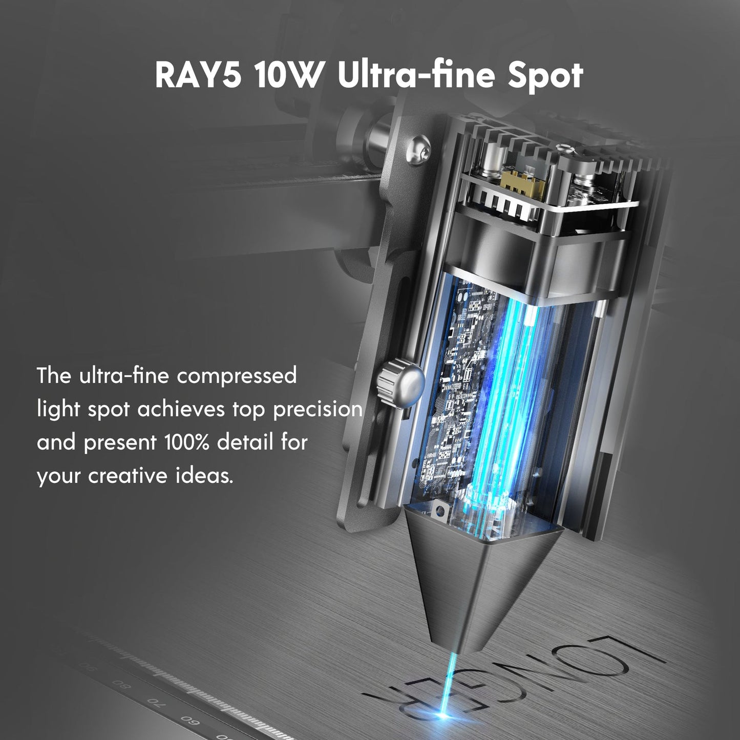 Longer RAY5 10W Laser Engraver(10-12W Output Power)