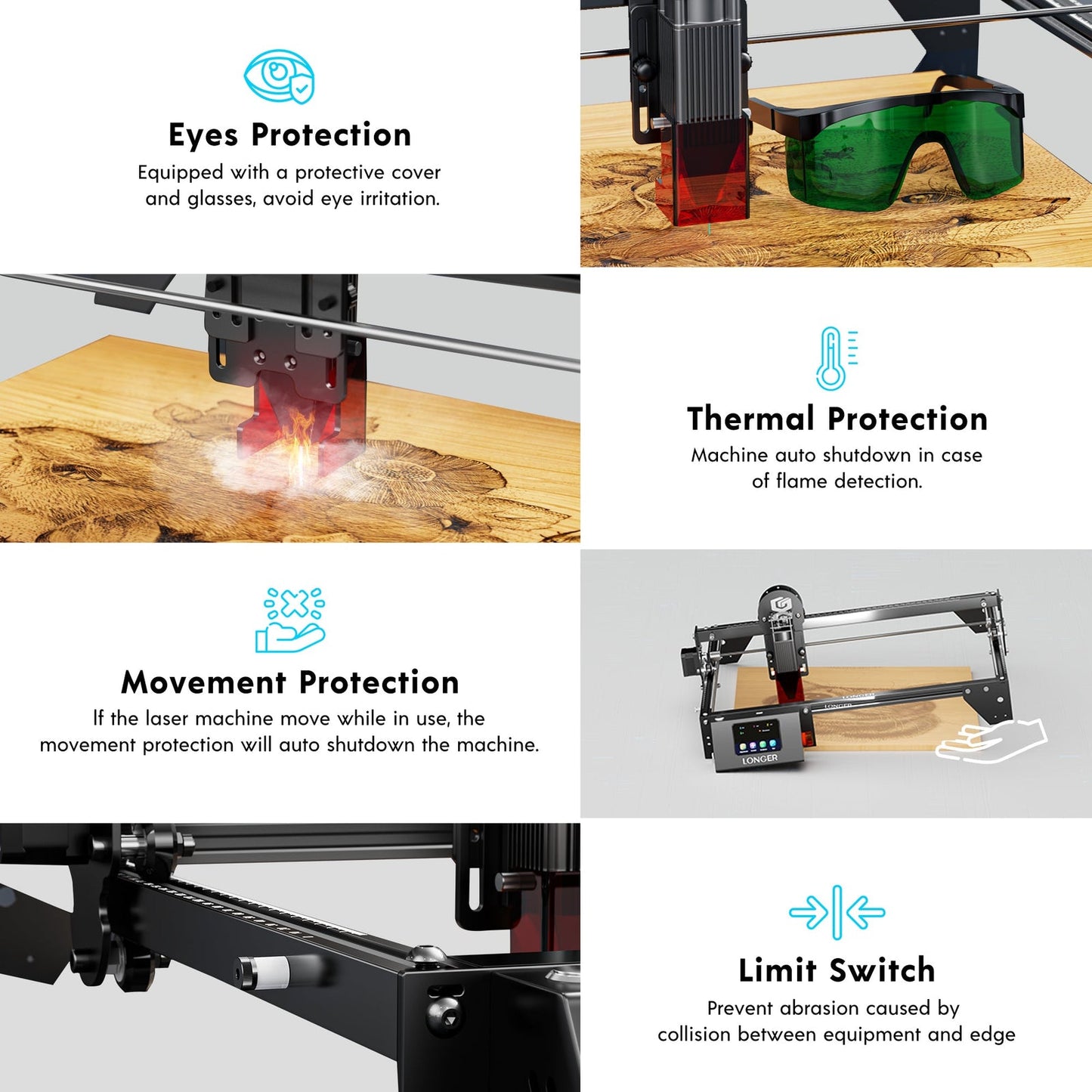 Longer RAY5 10W Laser Engraver(10-12W Output Power)