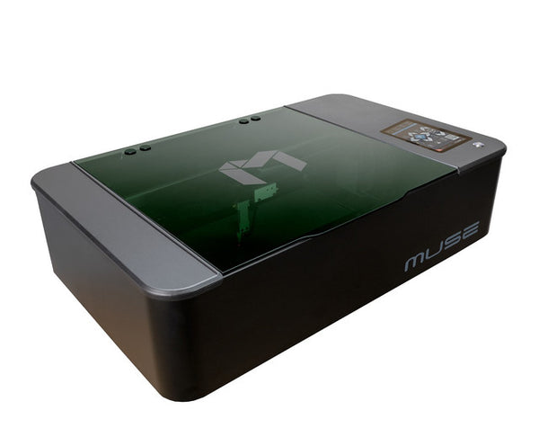 The FSL Muse Core Desktop CO2 Laser Cutting and Engraving Machine