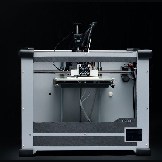 The front view of the nano3Dprint A2200 3D Multi-material Electronics Printer